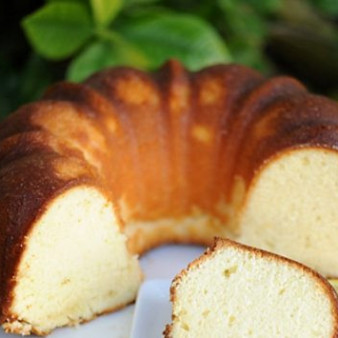 Творожный кекс с лимоном