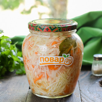 Капуста маринованная с аспирином на зиму