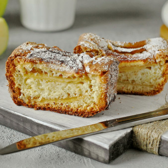 Заливной кекс