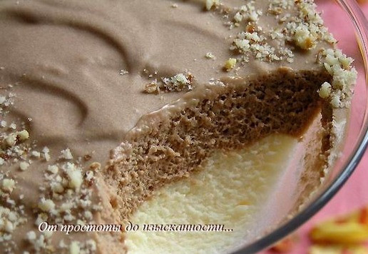 1. Этап. Десерт-мусс «Два шоколада»: Приятного вечера!