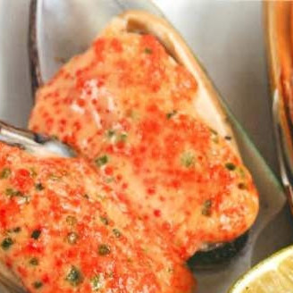 Мидии в остром соусе