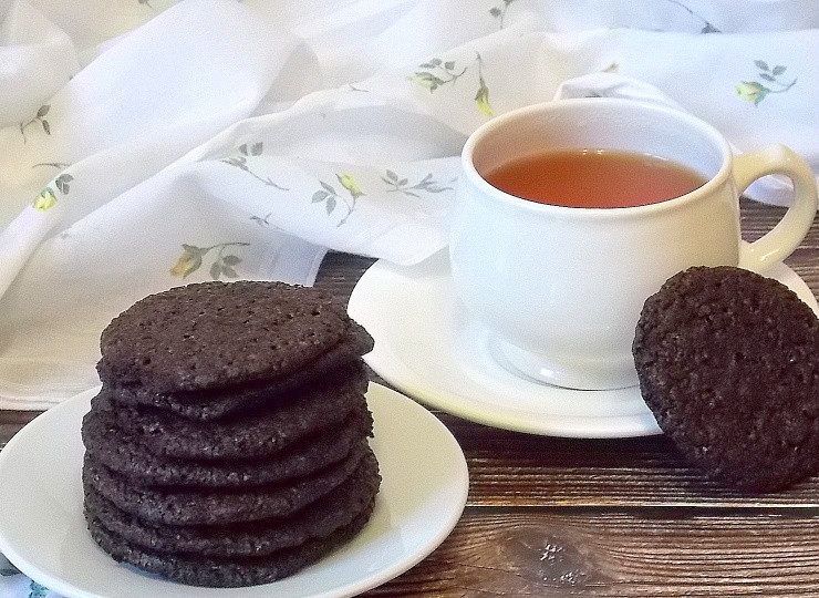 1. Этап. Шоколадное печенье Вафли: Приятного аппетита!