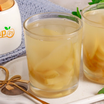 Компот из зеленых яблок