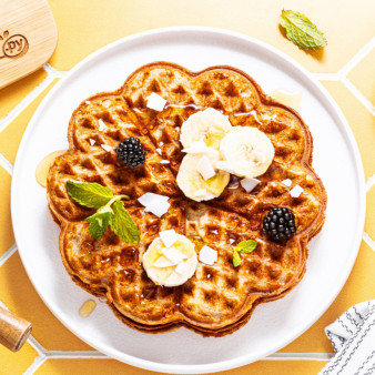 Вафли из зеленой гречки