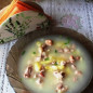 Суп со свининой и сыром