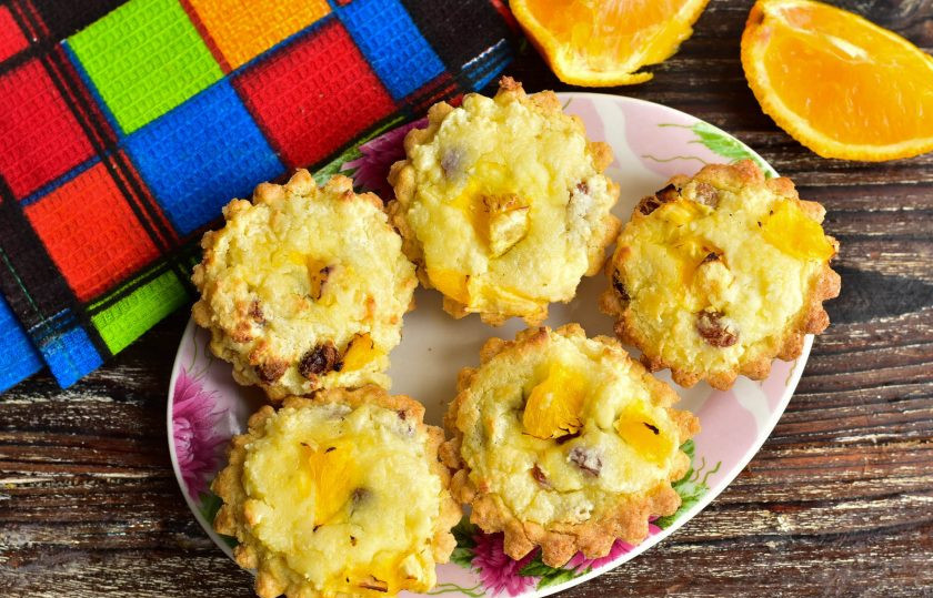 1. Этап. Тарталетки с творожным кремом и фруктами: Тарталетки с творожным кремом и фруктами готовы! Приятного аппетита!