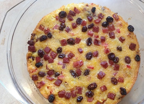 1. Этап. Швейцарская кукурузная запеканка: 8. И выпекаем в разогретой до 180 градусов духовке минут 50.