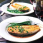 Salmon with Red-Wine Sauce