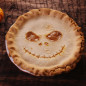 Jack Skellington-Inspired Pumpkin Caramel Pie