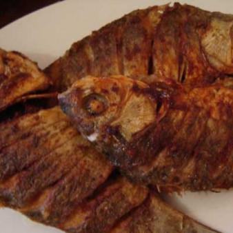 Жареный карась