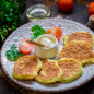 Кабачковые оладьи без масла