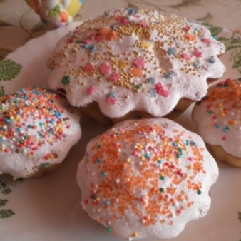 Кулич из творога