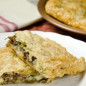 Греческий пирог с брынзой и мясом