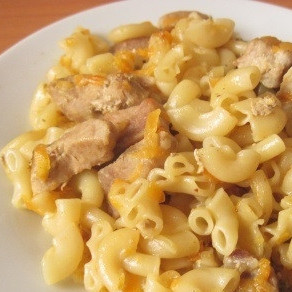 Рожки с мясом в мультиварке