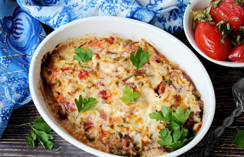 1. Этап. Свинина с маринованными помидорами: Приятного аппетита!