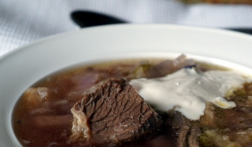 1. Этап. Зимний овощной суп с говядиной: Кипятить 5 минут. Выправлять на соль, скорее всего, уже не нужно, но если хотите… Зимний овощной суп с говядиной готов. Приятного аппетита!