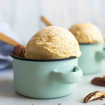 No-Churn Pumpkin Spice Ice Cream