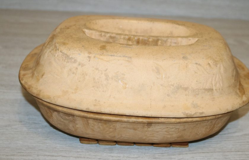 1. Этап. Коддл: Накройте крышкой. Отправьте в духовку разогретую до 160 градусов на 1.5 часа.