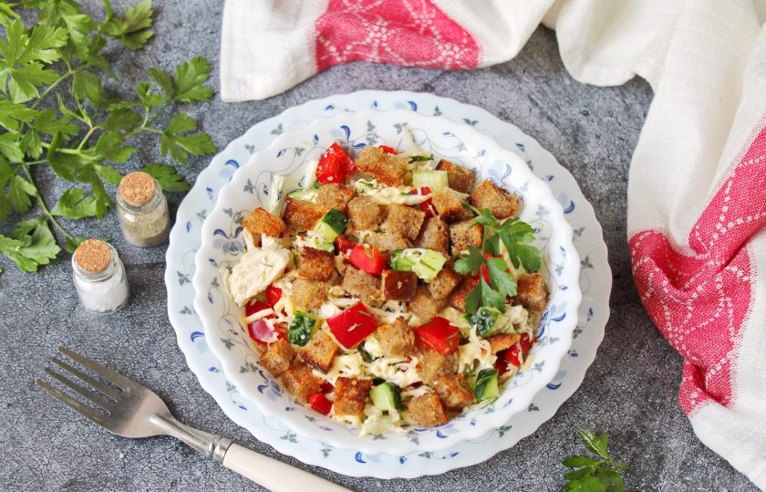 1. Этап. Салат Фэнтези: Приятного аппетита!