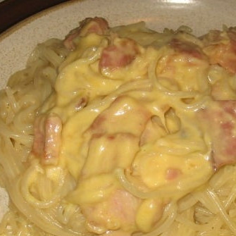 Паста Карбонара со сливками