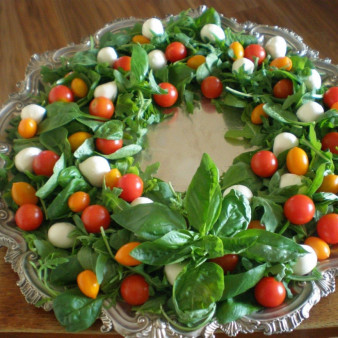 Салат Новогодний венок