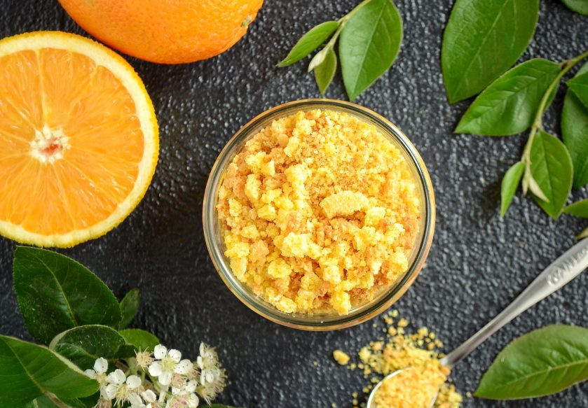 1. Этап. Апельсиновый сахар: Апельсиновый сахар готов, приятного аппетита!