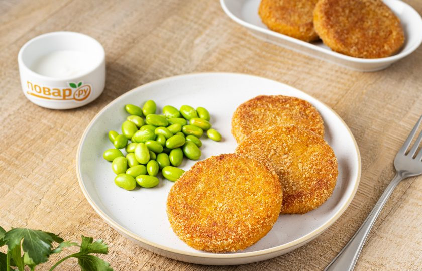 1. Этап. Котлеты из тыквы и манки: Котлеты из тыквы и манки готовы, приятного вам аппетита!