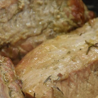 Мясо в рукаве