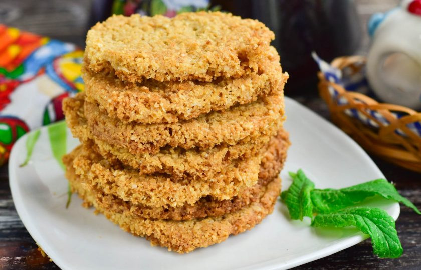 1. Этап. Овсяное песочное печенье: Вот такое овсяное печенье получилось! Приятного аппетита!