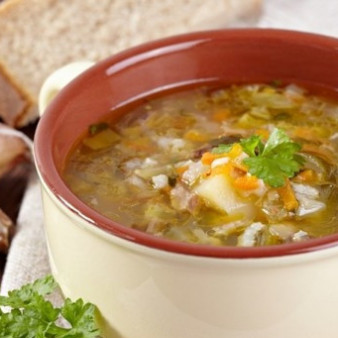 Суп Рассольник с рисом