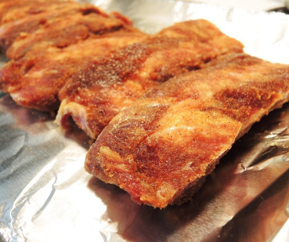 Beef ribs baked in foil Master recipes