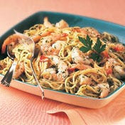 Garlic Shrimp and Pasta