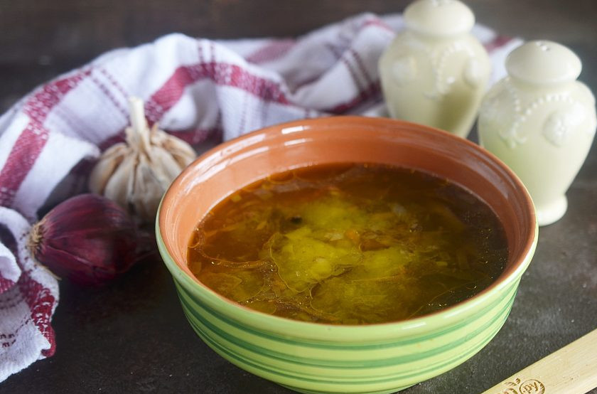 1. Этап. Суп грибной из белых грибов: Подавайте с зеленью или сметаной. Приятного аппетита!