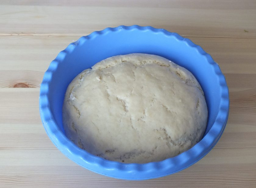 1. Этап. Милашино тесто: По истечении времени достаньте чашу.