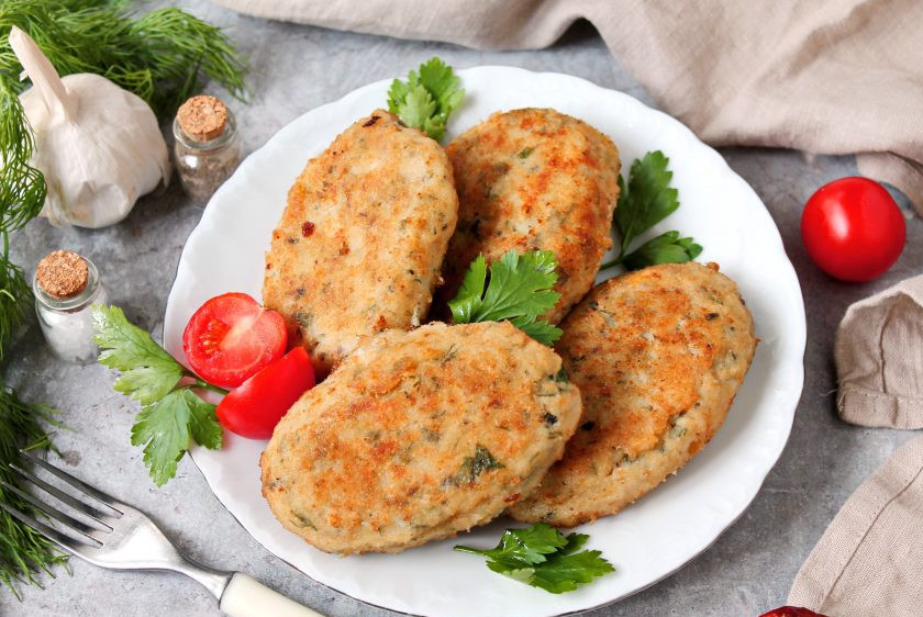 1. Этап. Котлеты из ротана: Приятного аппетита!