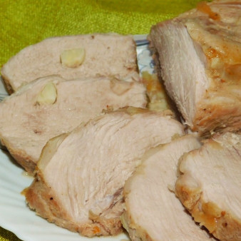 Ароматная свинина в специях с горчицей