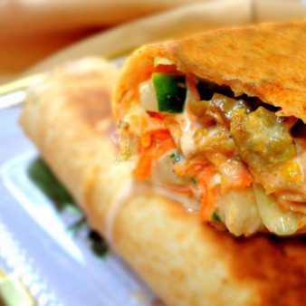 Домашняя шаурма с говядиной