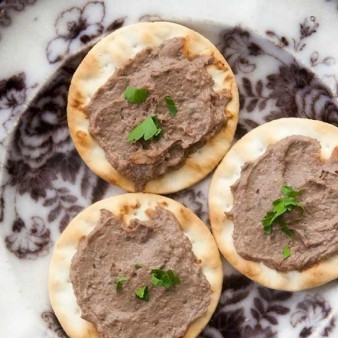 Вкусный куриный паштет