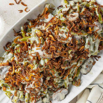 Slow Cooker Green Bean Casserole 
