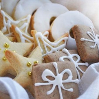 Christmas gingerbread cookie