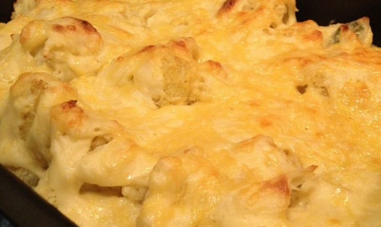 1. Этап. Цветная капуста запеченная в духовке со сливками: Вот так легко и просто мы приготовили очень вкусный и сытный ужин. Приятного всем аппетита!