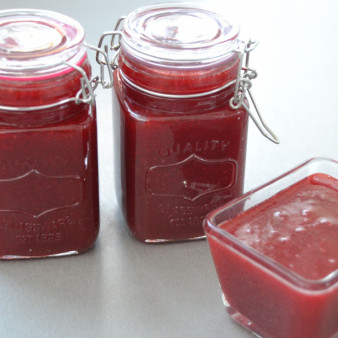 Кизил протертый с сахаром