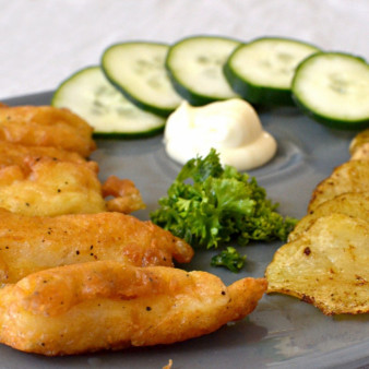 Рыба и чипсы