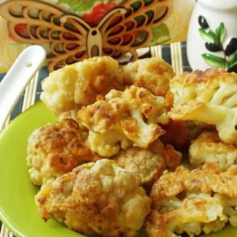 Цветная капуста в яйце