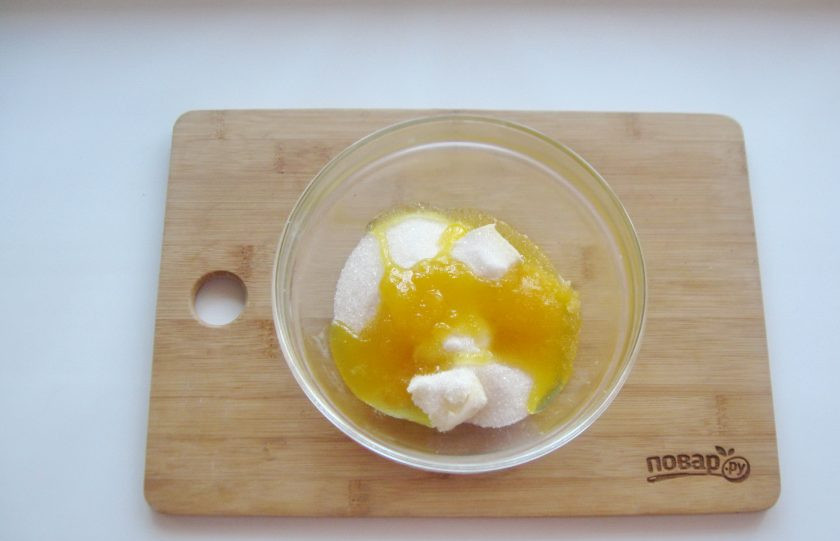 1. Этап. Торт Сердце из медовых коржей: И мёд.