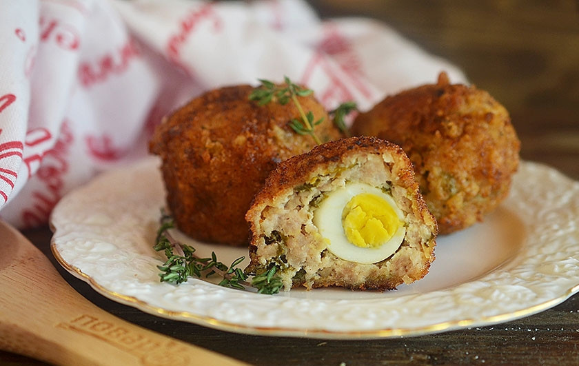 1. Этап. Котлеты Яйцо в шубке: 11. Приятного аппетита!