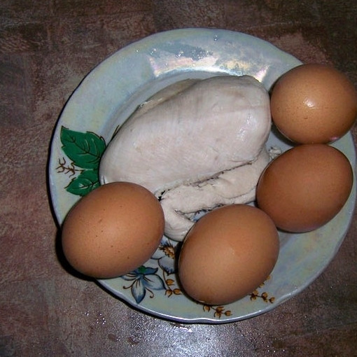 1. Этап. Салат Бунито: Ингредиенты.