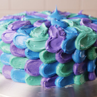 Mermaid Petal Cake