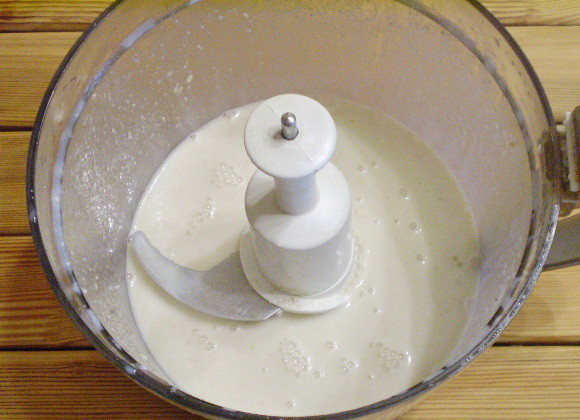 1. Этап. Смузи с овсянкой и бананом: 6. Пюрируем. Смузи с овсянкой и бананом готов, приятного аппетита!