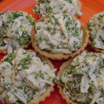 Салат для тарталеток